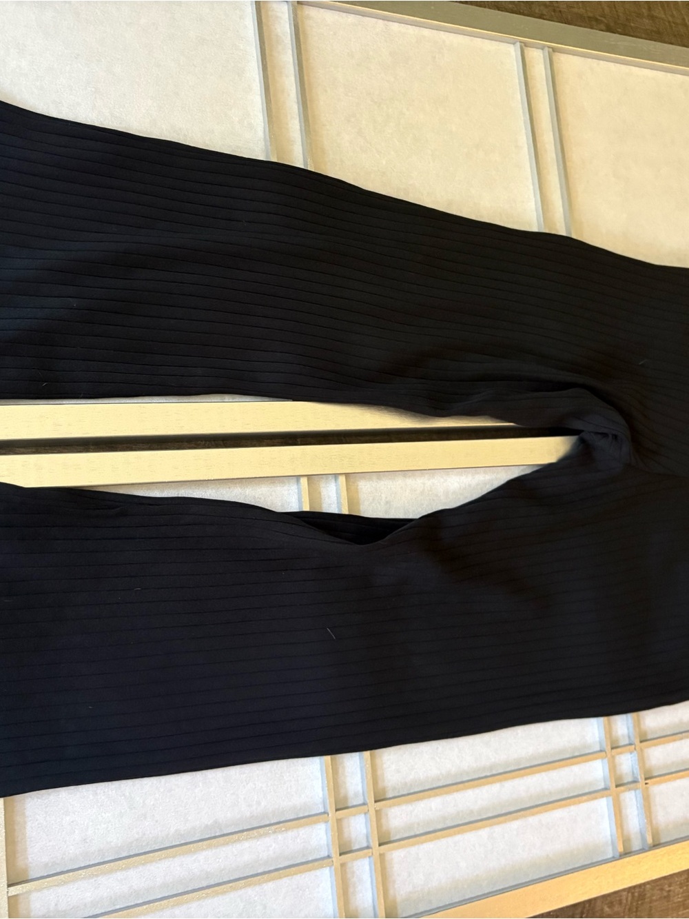 Universal Standard Black Ribbed Boot-Cut Pants - Picture 7 of 7